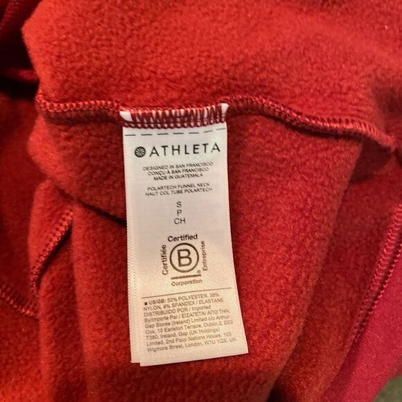 #101 ATHLETA Altitude Lined Funnel Neck Sweatshirt - Picture 9 of 12